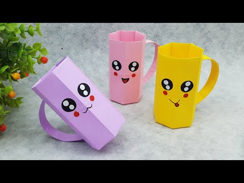 DIY PAPER CUP - Paper Crafts For School - Paper Craft - Easy origami paper cup DIY PAPER CUP - Paper Crafts For School - Paper Craft - Easy origami paper cup
