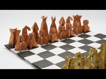 ORIGAMI CHESSBOARD (Jo Nakashima)