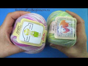 Тестирую пряжу Честно и подробно Baby Merino, Baby Coccole из магазина www.100wool.it