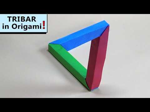 How to make the TRIBAR in Origami! How to make the TRIBAR in Origami!