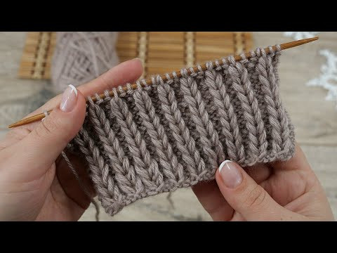 Объёмная лицевая на платочном узоре 