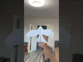 Ultimate Paper Airplane Challenge &ndash; Flew 170 Feet in My House! WORLD RECORD TRY #airplane #diy