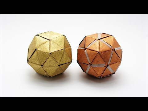 ORIGAMI PENTAKIS DODECAHEDRON (Jo Nakashima) ORIGAMI PENTAKIS DODECAHEDRON (Jo Nakashima)