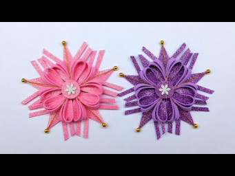 Christmas Tree Topper DIY &ndash; Easy Snowflake Decoration Ideas at Home | Handmade Christmas Crafts 2025