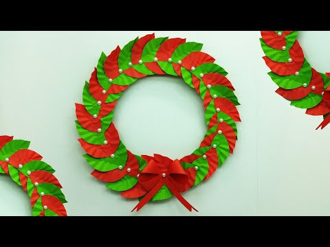 Christmas Wreath | Wall Decoration Ideas | Christmas Decor | DIY Handmade Crafts Christmas Wreath | Wall Decoration Ideas | Christmas Decor | DIY Handmade Crafts
