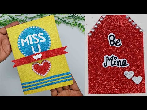 Valentines Day Special Card | Beautiful Handmade Card For Valentines Day | DIY Pop Up Card Tutorial