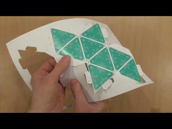 № 36 Как сделать Октаэдр, How to make an octahedron