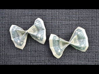 My MONEY BOWS | Dollar Origami | Tutorial DIY by NProkuda
