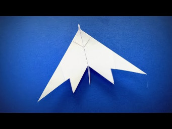 How to Make a Paper Airplane from Guardians of the Galaxy | Origami Airplane | Origami Spaceship