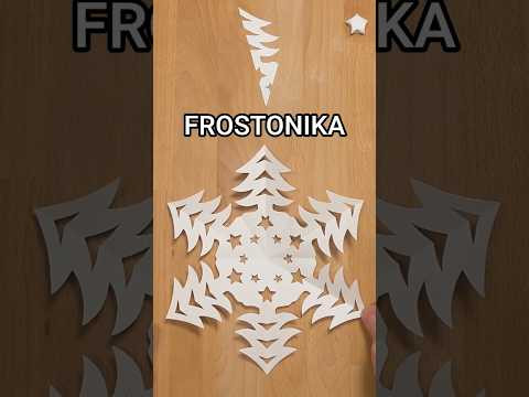 MAGICAL FROSTONIKA SNOWFLAKE: CUTTING MASTERCLASS INCLART #cristmasdecor