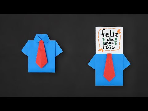 Como fazer um Cartão de Origami para o Dia dos Pais com uma mensagem secreta dentro! Como fazer um Cartão de Origami para o Dia dos Pais com uma mensagem secreta dentro!