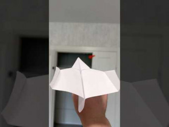 World Record? Paper Plane Soars 250ft! #diy #papercraft #paperplane