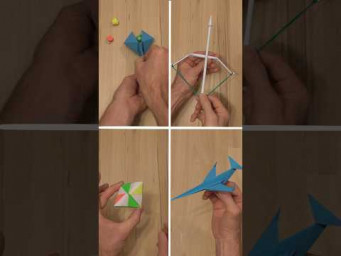 Cool paper toys, EASY POP IT, GAILY MAKE PLIERS, HOW TO MAKE PAPER JET PLANE, BOW AND ARROWS