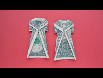 Easy MONEY COAT | Dollar Origami Clothes | Tutorial DIY by NProkuda