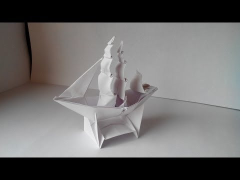 Как сделать кораблик из бумаги (Origami Ship) Как сделать кораблик из бумаги (Origami Ship)