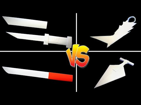 How to Make a Paper Knife with Sheath | Paper Karambit Tutorial | Paper Dagger | Origami Weapons