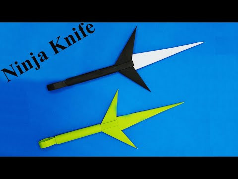 How to make a paper shield Origami wepons easy no tape Origami Knife to gift to people How to make a paper shield Origami wepons easy no tape Origami Knife to gift to people