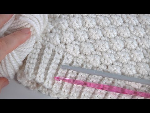 Тепло и Уютно! Милая Шапка крючком за вечер/Красивый Узор крючком круговыми рядами Тепло и Уютно! Милая Шапка крючком за вечер/Красивый Узор крючком круговыми рядами