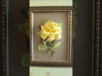 Вышивка лентами. Картины #вышивкалентами #творчество #art