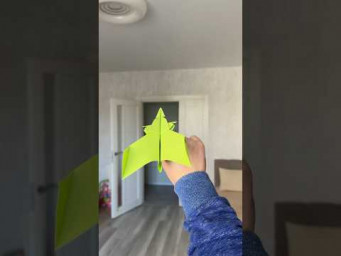 Paper Airplane Challenge &ndash; 140 Feet Indoor Throw &ndash; World Record Distance #diy #airplane #origami