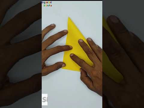 Easy Origami Bird - How to Make Paper #Bird #shorts #short #shortsvideo