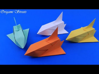 How to make a space shuttle out of paper
