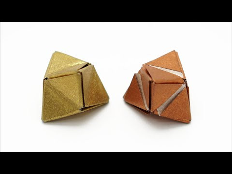 ORIGAMI TRIAKIS TETRAHEDRON (Jo Nakashima) ORIGAMI TRIAKIS TETRAHEDRON (Jo Nakashima)