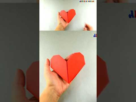 How to Make a Paper Heart (Super Easy!) 