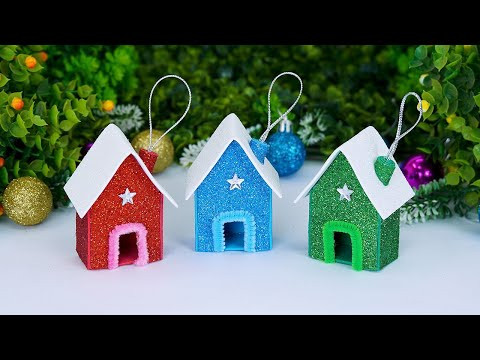 Christmas Hut Ornaments Making Christmas Hut Ornaments Making
