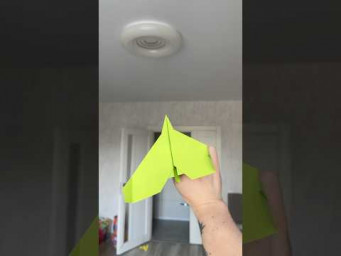 This Paper Plane Flew 301 Feet&hellip; Using Just Printer Paper! #origami #papercraft #airplane #diy