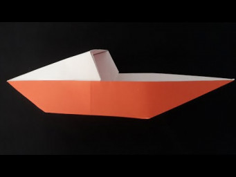 Как сделать кораблик оригами, ХОРОШО ПЛАВАЕТ; How to make an origami boat, WELL SWIMMING