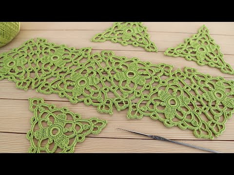 СОЕДИНЕНИЕ треугольных МОТИВОВ вязание крючком Сrochet motifs How to join motifs СОЕДИНЕНИЕ треугольных МОТИВОВ вязание крючком Сrochet motifs How to join motifs