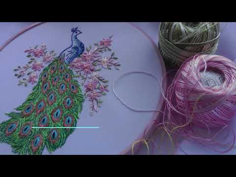 How to Embroider a Peacock - Easy Steps to a Cool DIY Project How to Embroider a Peacock - Easy Steps to a Cool DIY Project