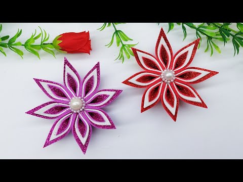 Christmas Star Ornaments - Glitter Paper Star Cutting - Christmas Star Decorations Ideas - DIY Christmas Star Ornaments - Glitter Paper Star Cutting - Christmas Star Decorations Ideas - DIY