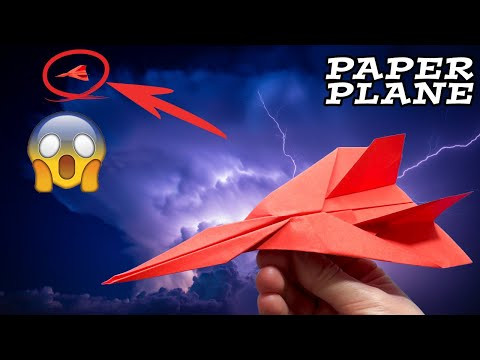 EASY How to Make a Paper Airplane Jet That Soars Like an F-16! Fast & Far! EASY How to Make a Paper Airplane Jet That Soars Like an F-16! Fast & Far!