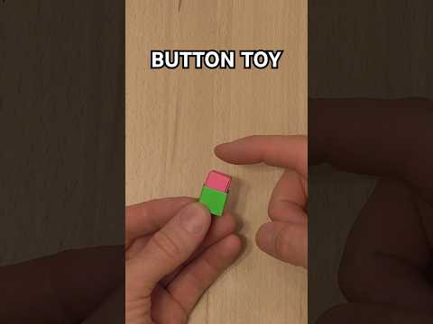 EASY PAPER ORIGAMI BUTTON TOY STEP BY STEP | ANTISTRESS POP IT #diy #paperart