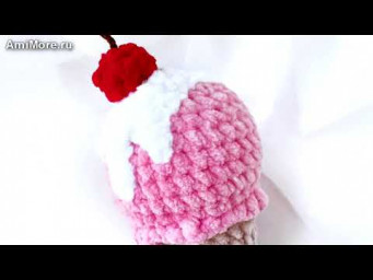 Амигуруми: схема Мороженое. Игрушки вязаные крючком - Free crochet patterns.