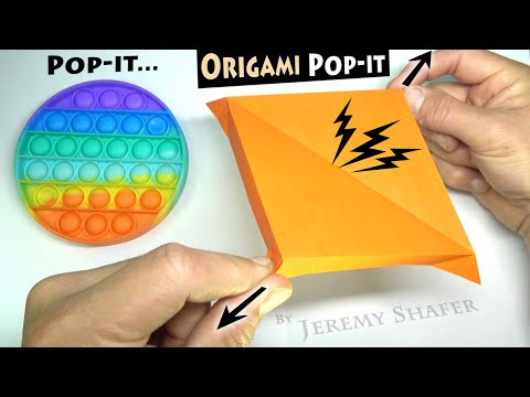 Origami Pop It! Origami Pop It!
