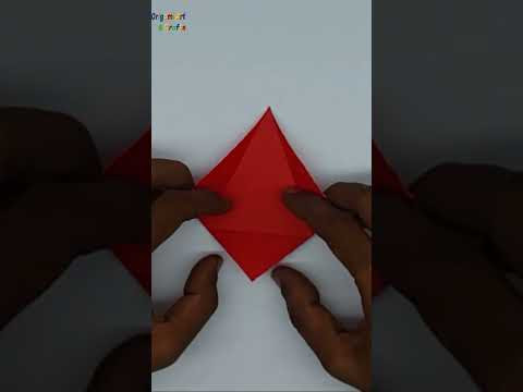Easy Origami Star - Learn How to Make 3D Star - Christmas Crafts #shorts #short