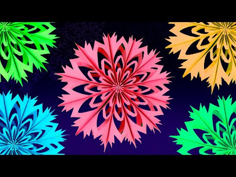 3D украшения из снежинок ❄️ Снежинки из бумаги ❄️3D Snowflake Decorations ❄️ Paper Snowflakes 3D украшения из снежинок ❄️ Снежинки из бумаги ❄️3D Snowflake Decorations ❄️ Paper Snowflakes