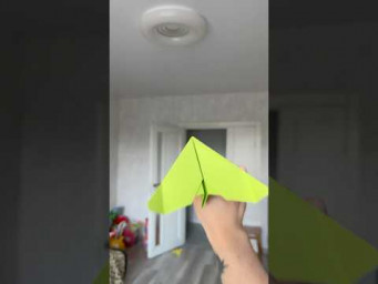 Test Driving the Best Paper Plane &ndash; 290ft Flight with DIY Wings #origami #papercraft #airplane #diy