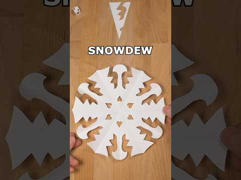 SNOWDEW PAPER SNOWFLAKE TUTORIAL | HOW TO CUT A SNOWFLAKE OUT OF PAPER INCLART #cristmasdecor SNOWDEW PAPER SNOWFLAKE TUTORIAL | HOW TO CUT A SNOWFLAKE OUT OF PAPER INCLART #cristmasdecor