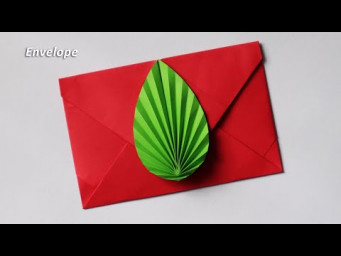 Origami Envelope | Envelope making with paper without Scissors Glue and Tape