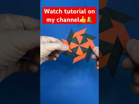 Paper Ninja Star Transforming | AMAZING PAPER NINJA WEAPONS #ninjastar Paper Ninja Star Transforming | AMAZING PAPER NINJA WEAPONS #ninjastar