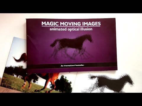 Magic moving images - animated optical illusion Magic moving images - animated optical illusion