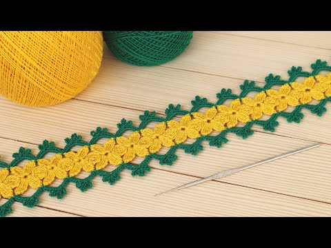 Простое ЛЕНТОЧНОЕ КРУЖЕВО с цветами ВЯЗАНИЕ КРЮЧКОМ мастер-класс How to Crochet Lace with Flowers Простое ЛЕНТОЧНОЕ КРУЖЕВО с цветами ВЯЗАНИЕ КРЮЧКОМ мастер-класс How to Crochet Lace with Flowers