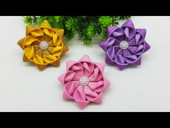 Foam Sheet Flowers - From Foam Sheet DIY Flores de fomi