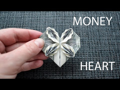 Nice MONEY HEART "Four Leaves" | Dollar Origami for Valentine's Day | Tutorial DIY by NProkuda Nice MONEY HEART "Four Leaves" | Dollar Origami for Valentine's Day | Tutorial DIY by NProkuda