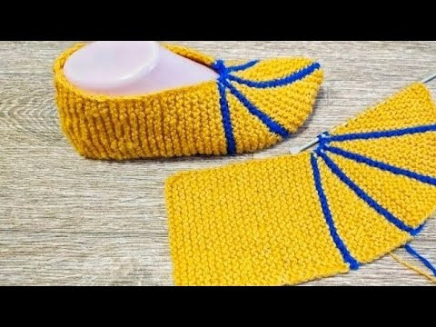 Следки для начинающих ☝️ Только на двух спицах Следки для начинающих ☝️ Только на двух спицах
