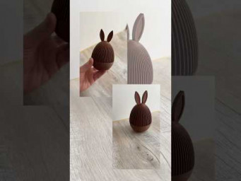 3D Printing Easter Bunny Egg Toy 